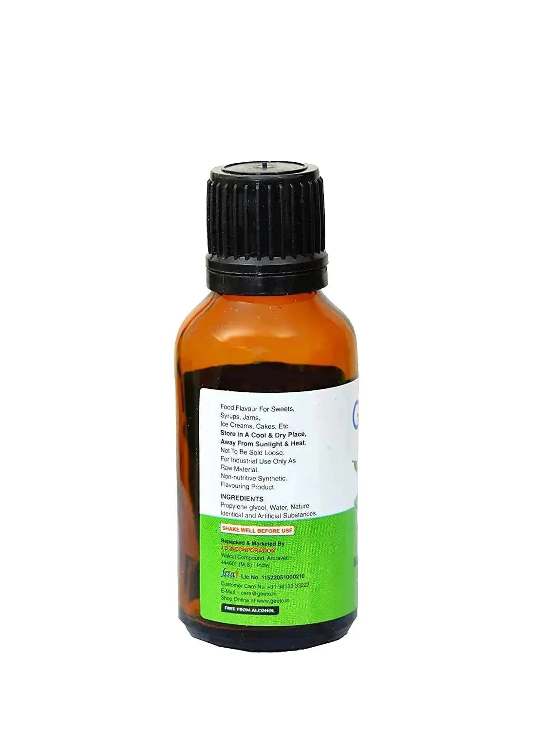 Black Current Food Flavour Essence | 30ml | Geeto Food Flavour - thebakingtools.com