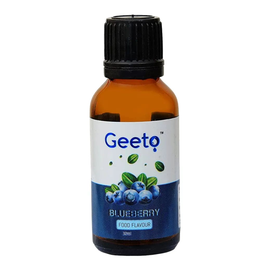 Blueberry Food Flavour Essence | 30ml | Geeto Food Flavour - thebakingtools.com