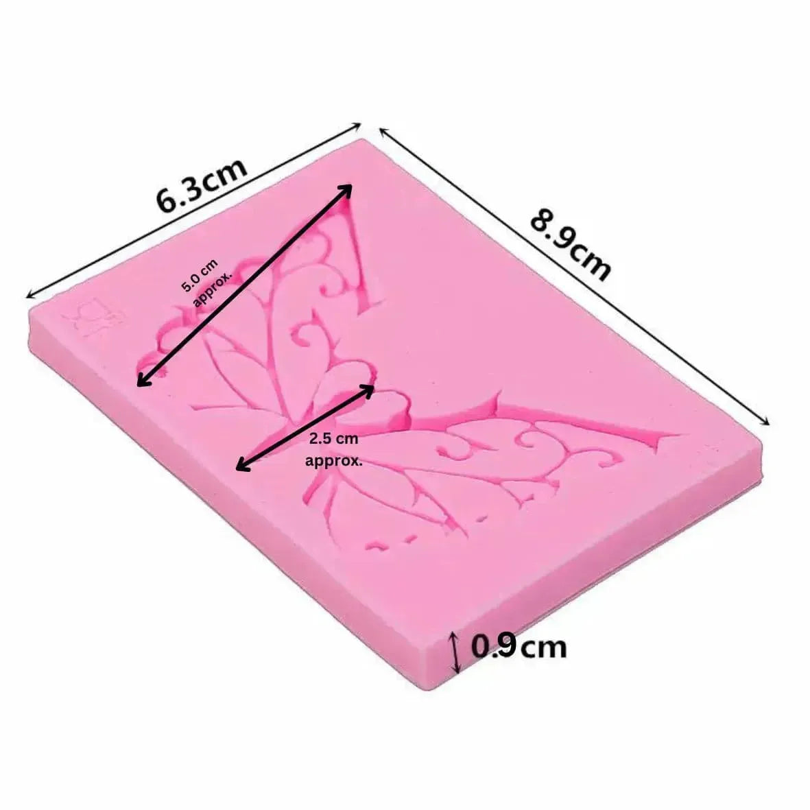 Butterfly Shaped Silicone Fondant Gum Paste Mould - thebakingtools.com