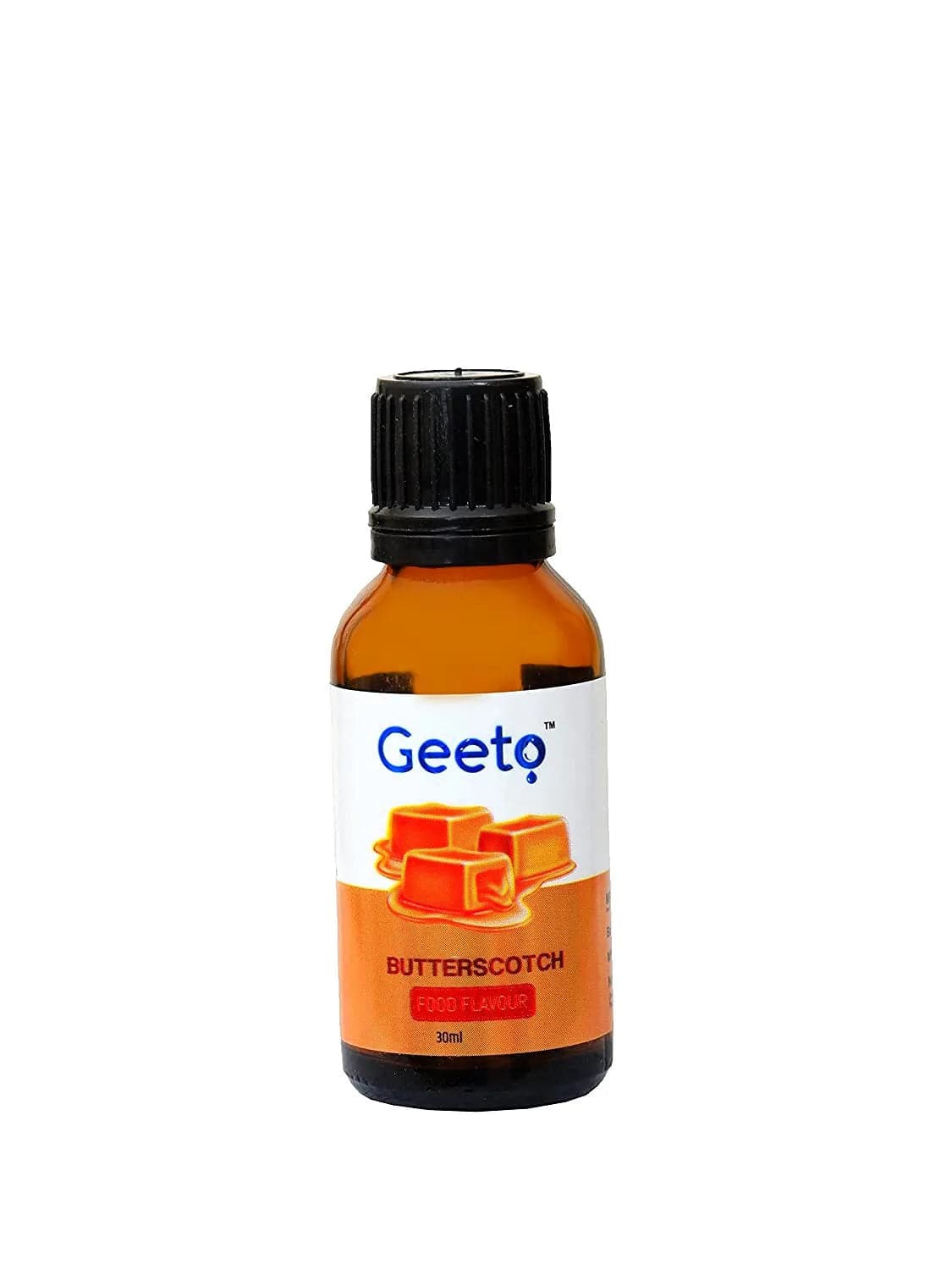 Butterscotch Food Flavour Essence | 30ml | Geeto Food Flavour - thebakingtools.com