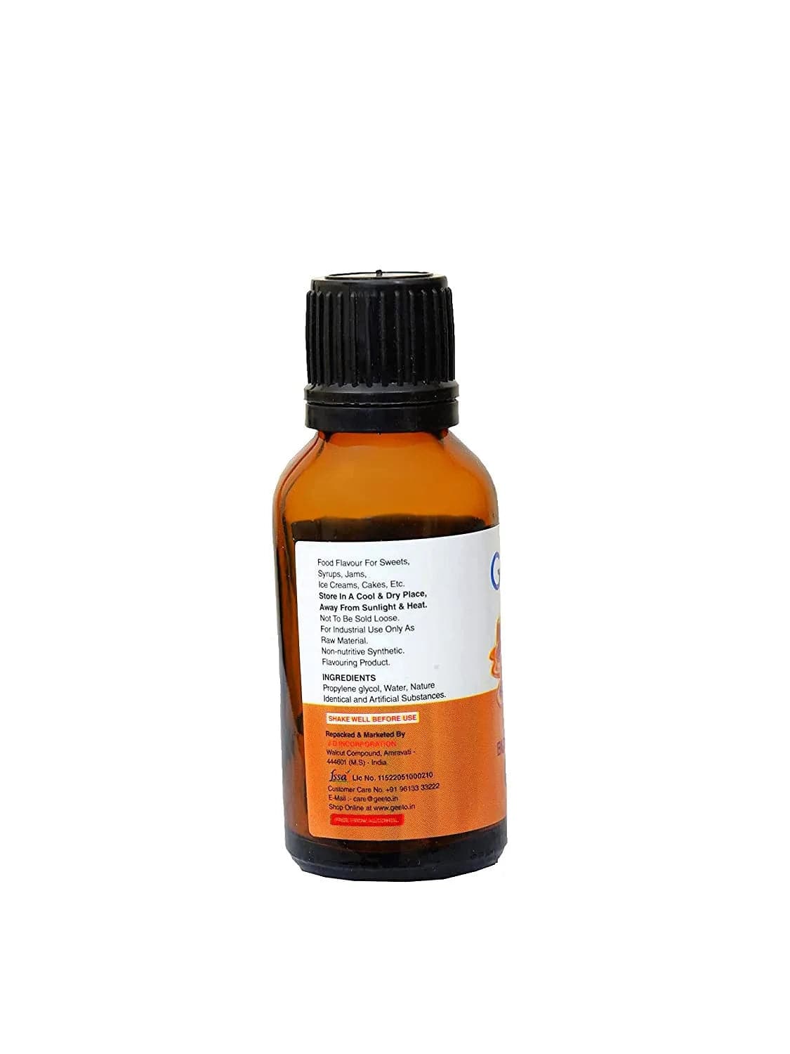 Butterscotch Food Flavour Essence | 30ml | Geeto Food Flavour - thebakingtools.com