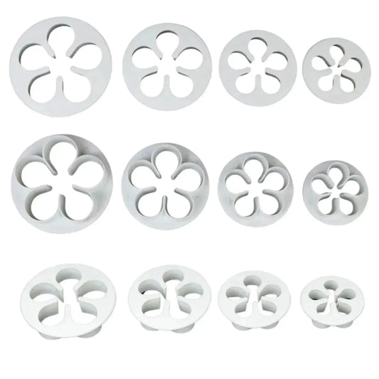 Cake Decorating Fondant Cutter Plunger Set (47 pcs) - thebakingtools.com