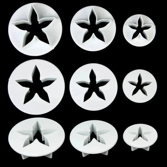 Cake Decorating Fondant Cutter Plunger Set (47 pcs) - thebakingtools.com