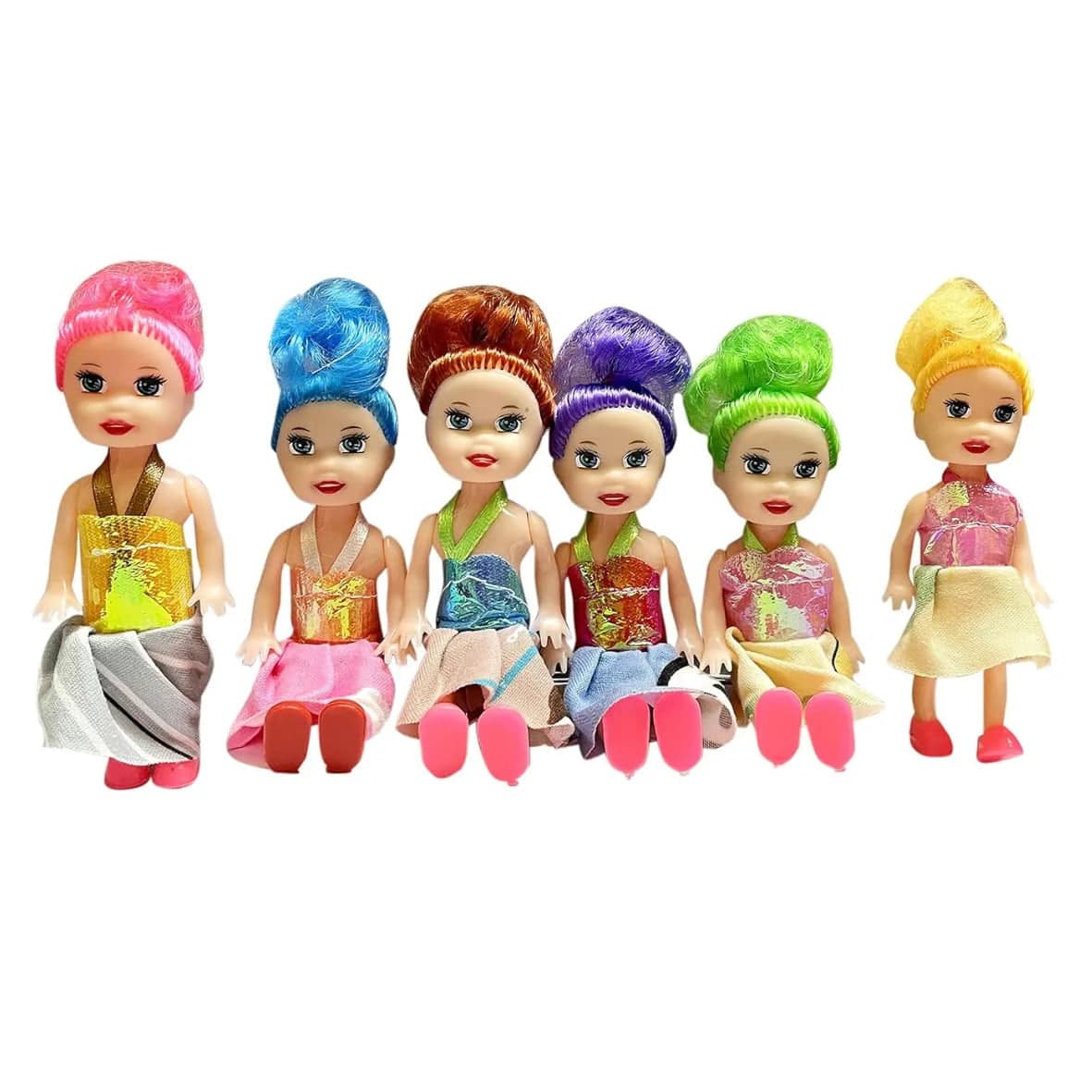 Cake Decorating Mini Doll Set of 6 Pcs - thebakingtools.com