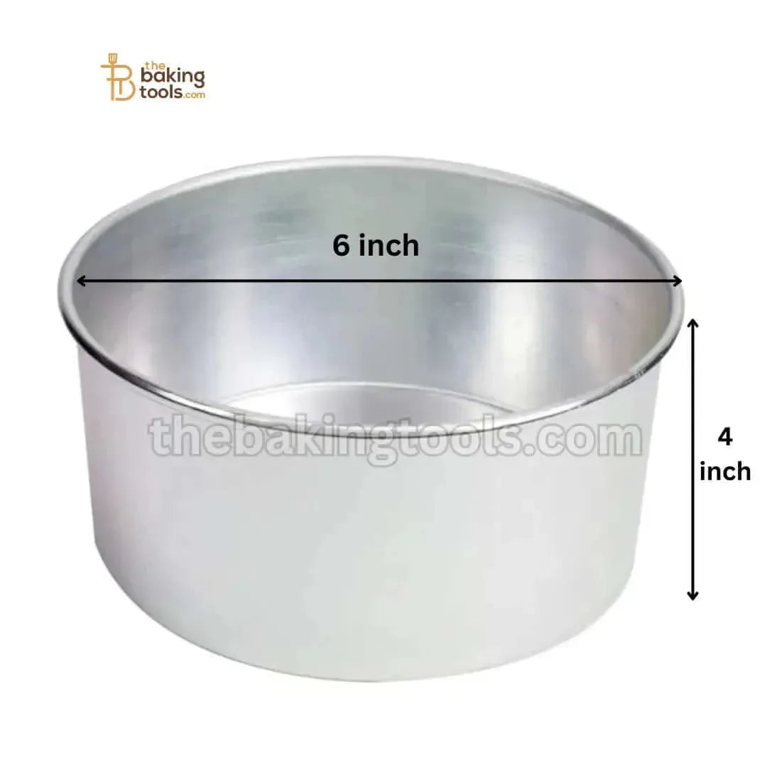 Cake Round Mould 6 x 4 inch - thebakingtools.com