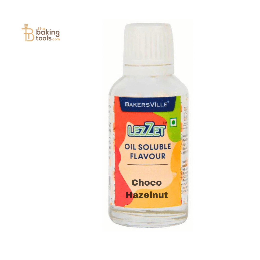 Choco Hazelnut Oil Soluble Flavour Lezzet 10 ml - thebakingtools.com