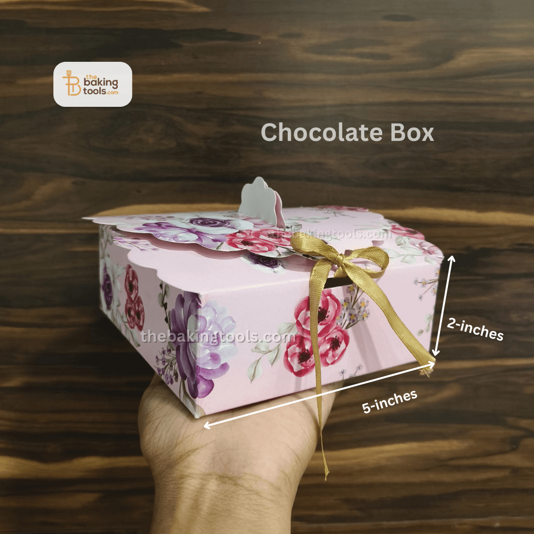 Chocolate Boxes | 5 x 2 inch | Pack of 10 - 002 - thebakingtools.com