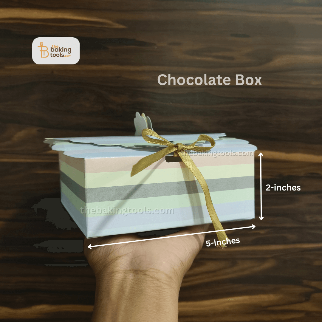 Chocolate Boxes | 5 x 2 inch | Pack of 10 - 004 - thebakingtools.com