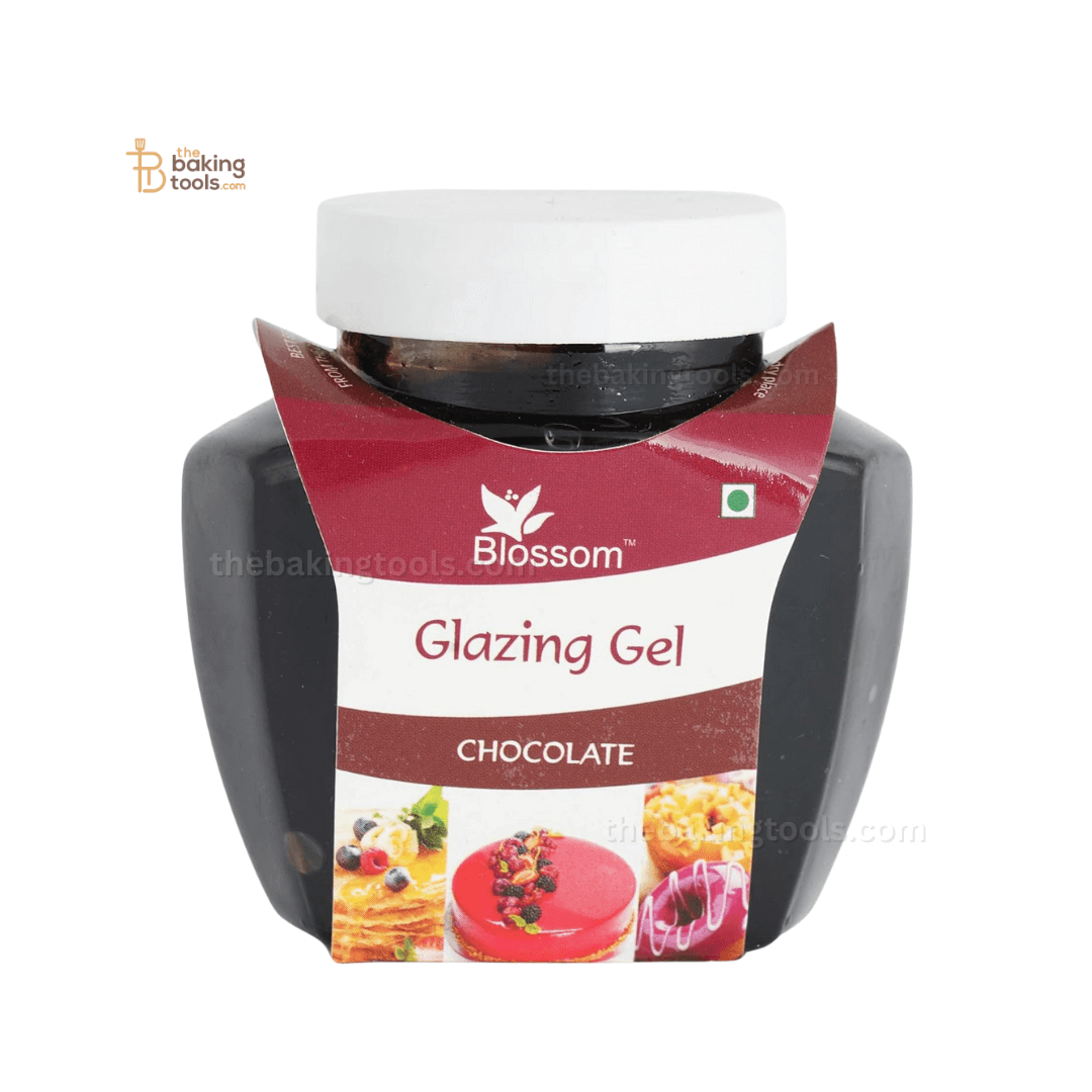 Chocolate Glaze Blossom Glazing Gel - 250 Gram - thebakingtools.com