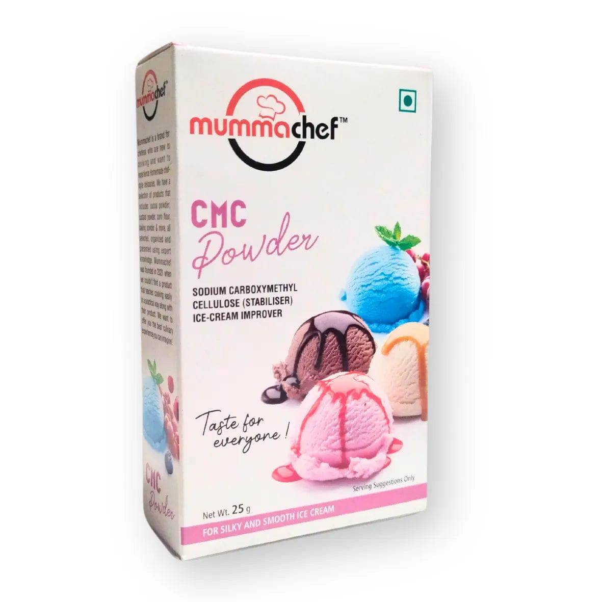 CMC Powder Ice Cream Improver 25 Grams | Mummachef CMC Powder - thebakingtools.com