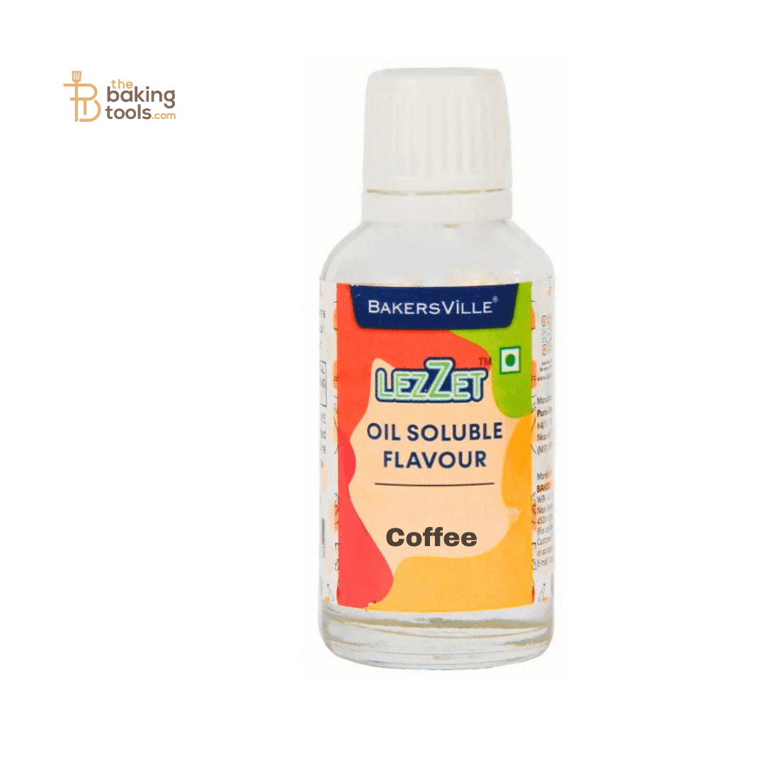 Coffee Oil Soluble Flavour Lezzet 10 ml - thebakingtools.com