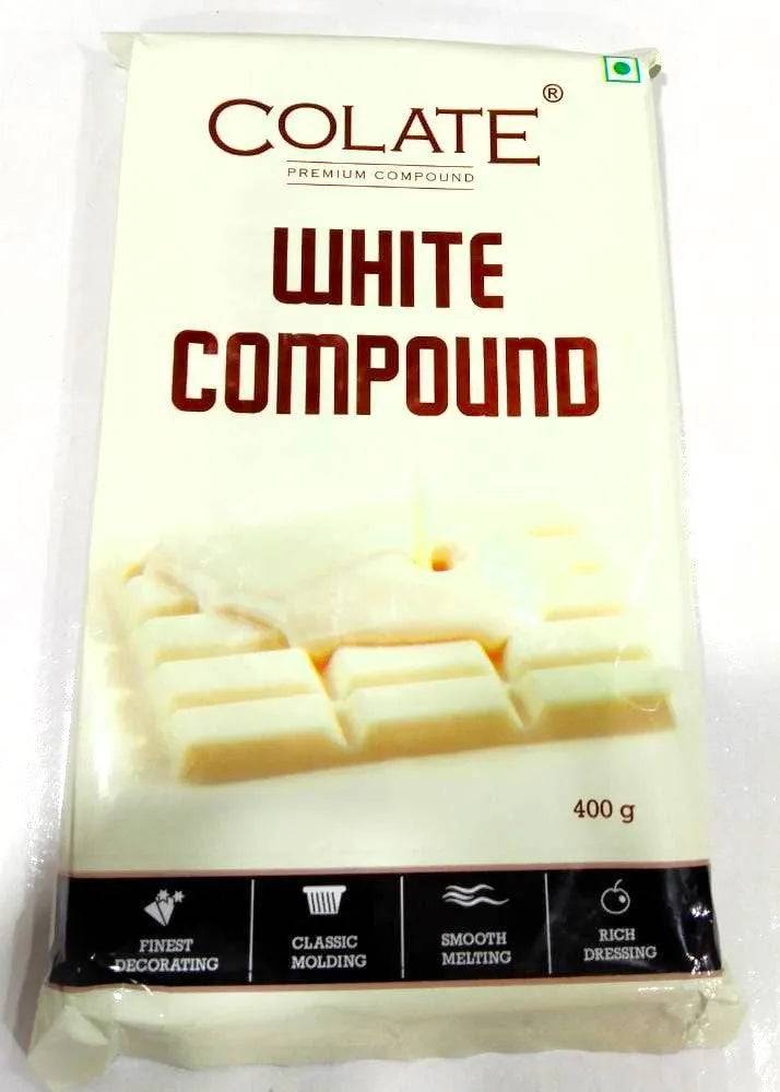 Colate White Compound 400gm - thebakingtools.com