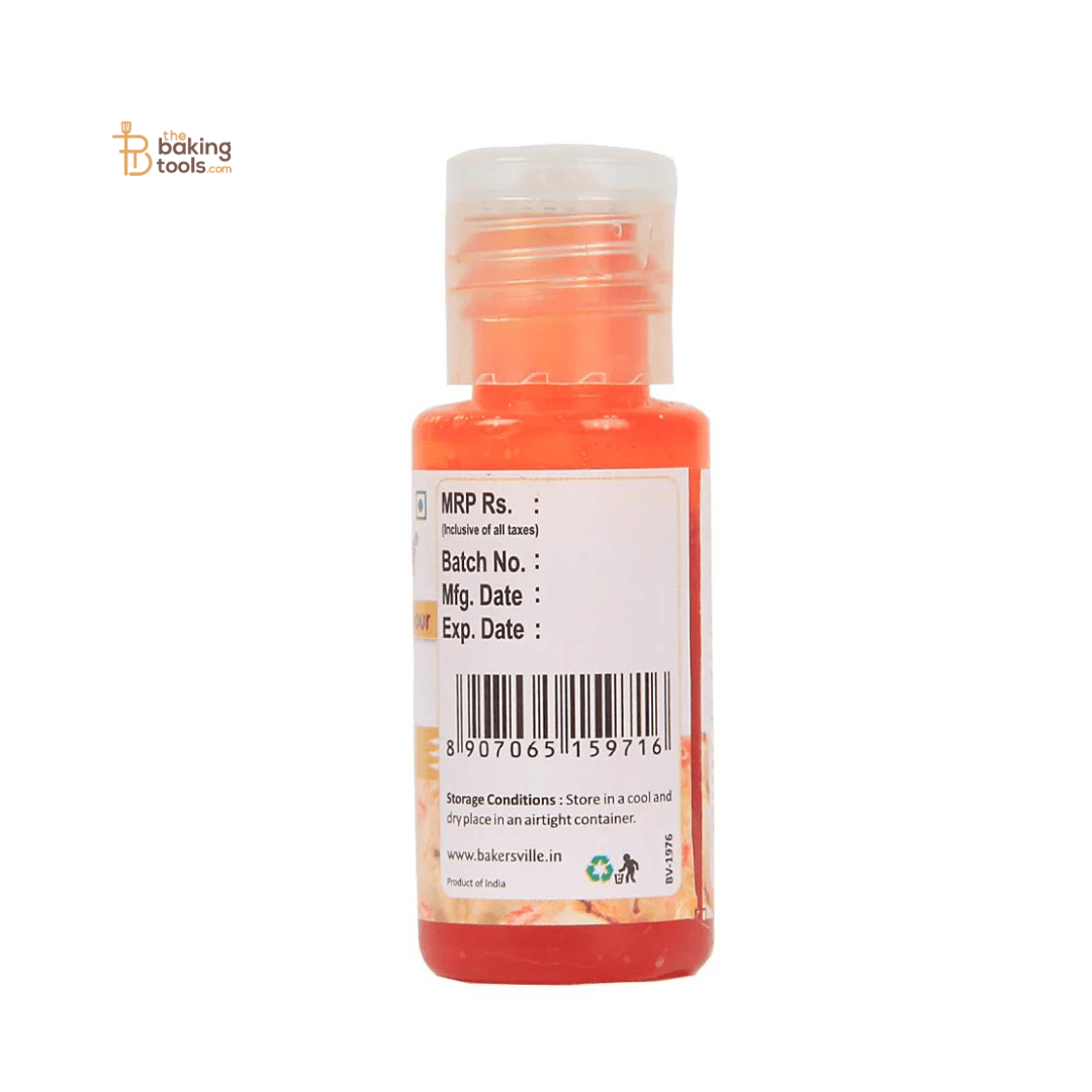 Colourmist Caramel Yellow Oil Colour With Butterscotch Flavour - 30g - thebakingtools.com