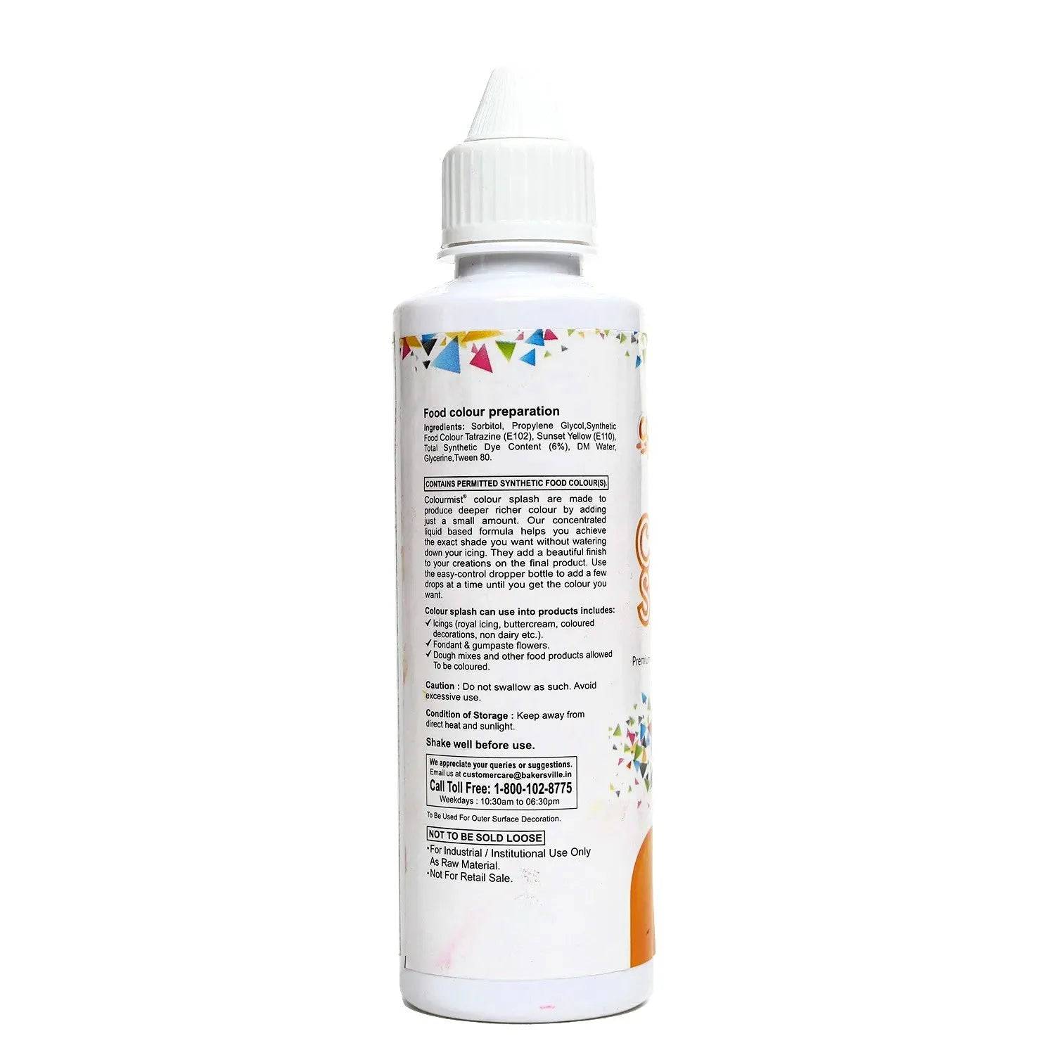 Colourmist Colour Splash (Kesar), 200g - thebakingtools.com