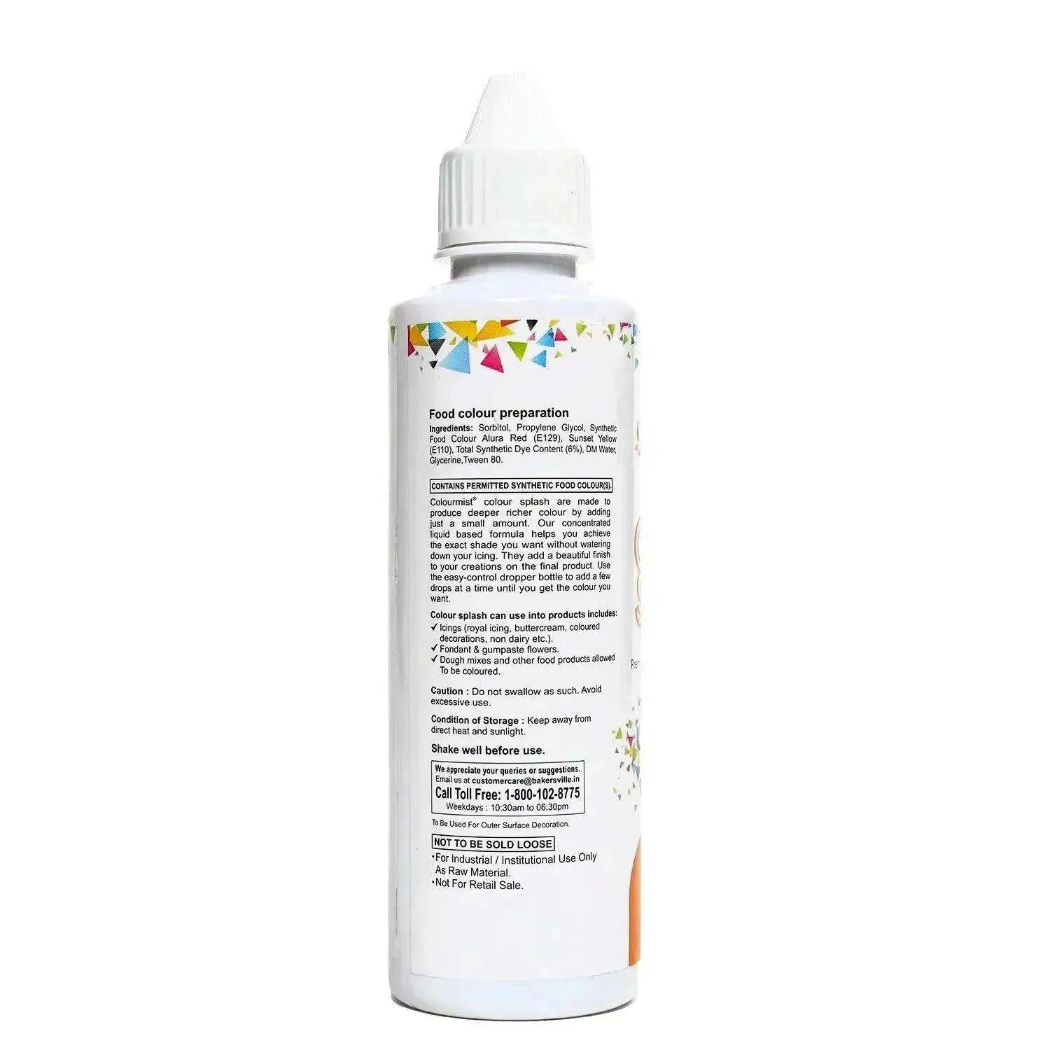 Colourmist Colour Splash (Peach), 200g - thebakingtools.com