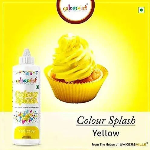 Colourmist Colour Splash (Yellow),200gm - thebakingtools.com