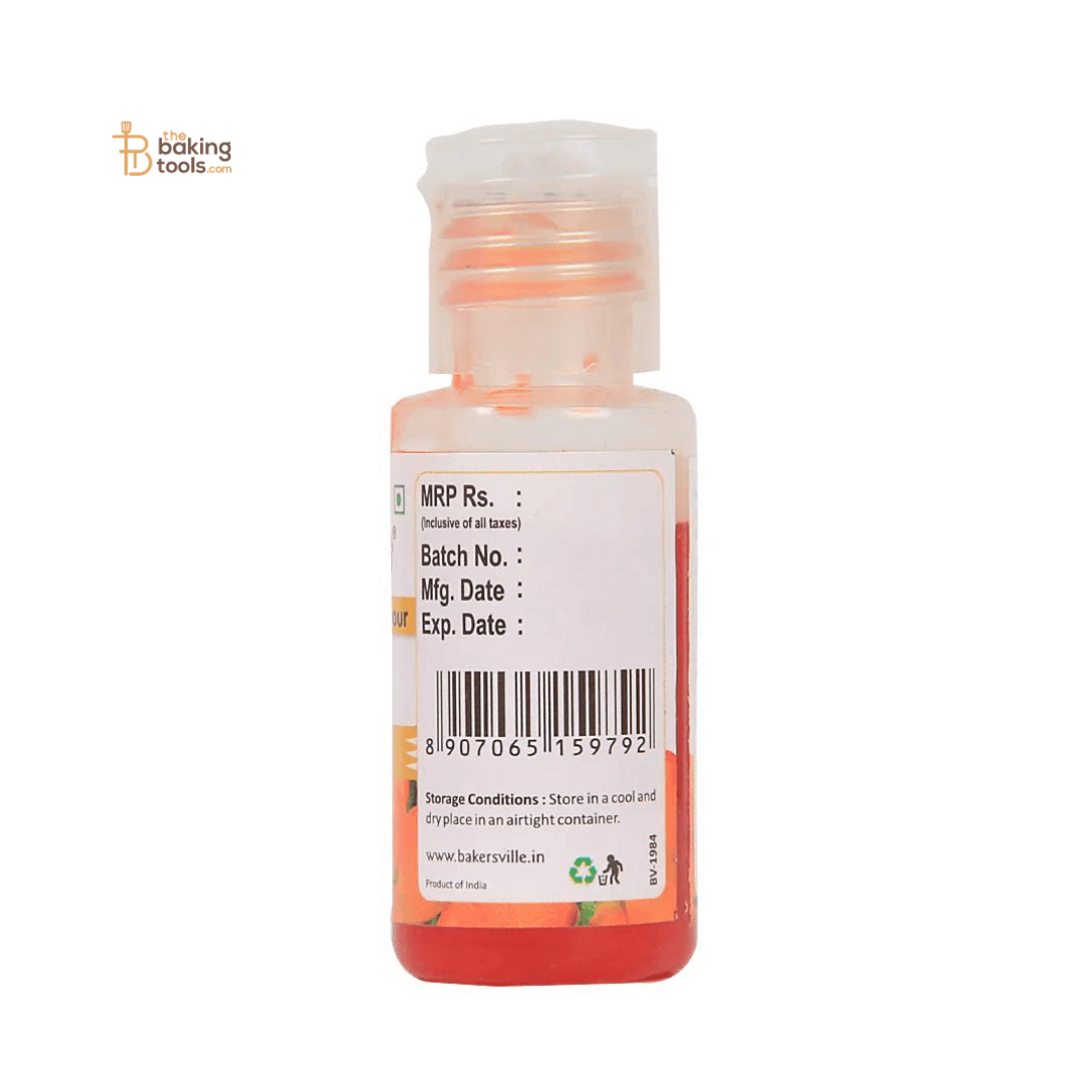 Colourmist Orange Oil Colour With Mango Flavour - 30g - thebakingtools.com