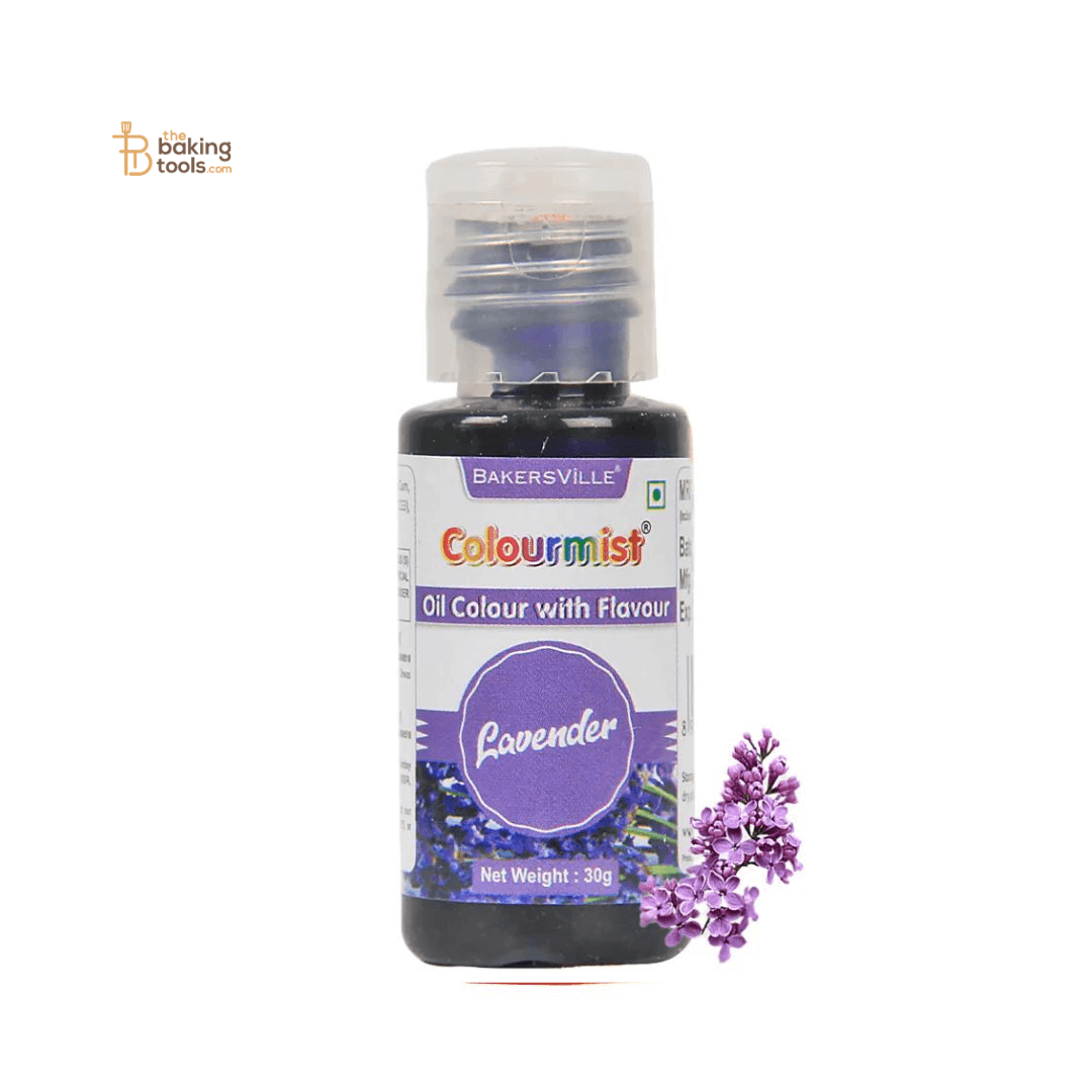 Colourmist Purple Oil Colour With Lavender Flavour - 30g - thebakingtools.com