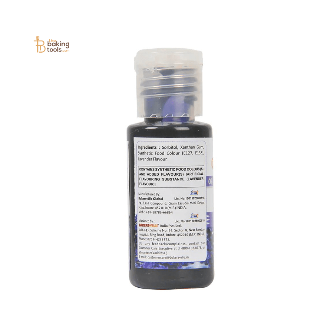 Colourmist Purple Oil Colour With Lavender Flavour - 30g - thebakingtools.com