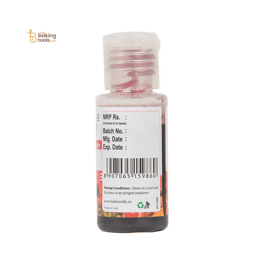 Colourmist Red Oil Colour With Mixed Fruit Flavour - 30g - thebakingtools.com