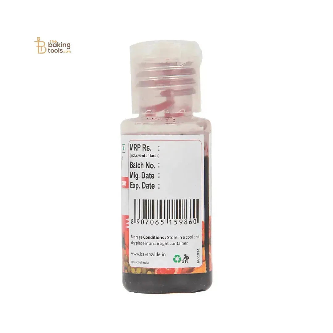 Colourmist Red Oil Colour With Mixed Fruit Flavour - 30g - thebakingtools.com