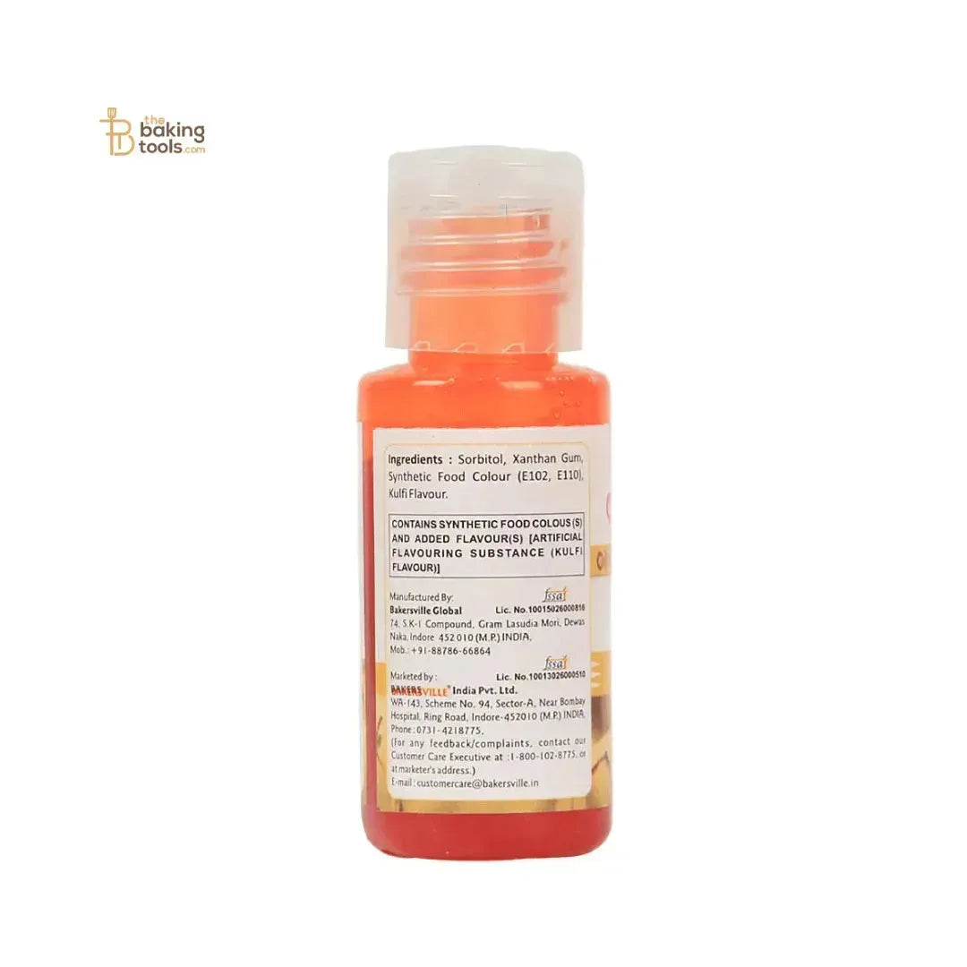 Colourmist Yellow Oil Colour With Kulfi Flavour - 30g - thebakingtools.com