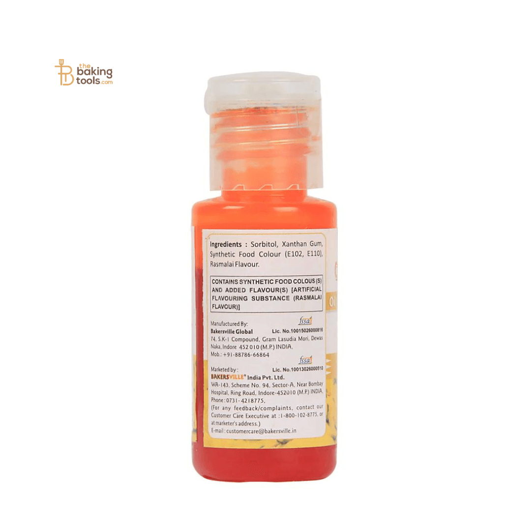 Colourmist Yellow Oil Colour With Rasmalai Flavour - 30g - thebakingtools.com