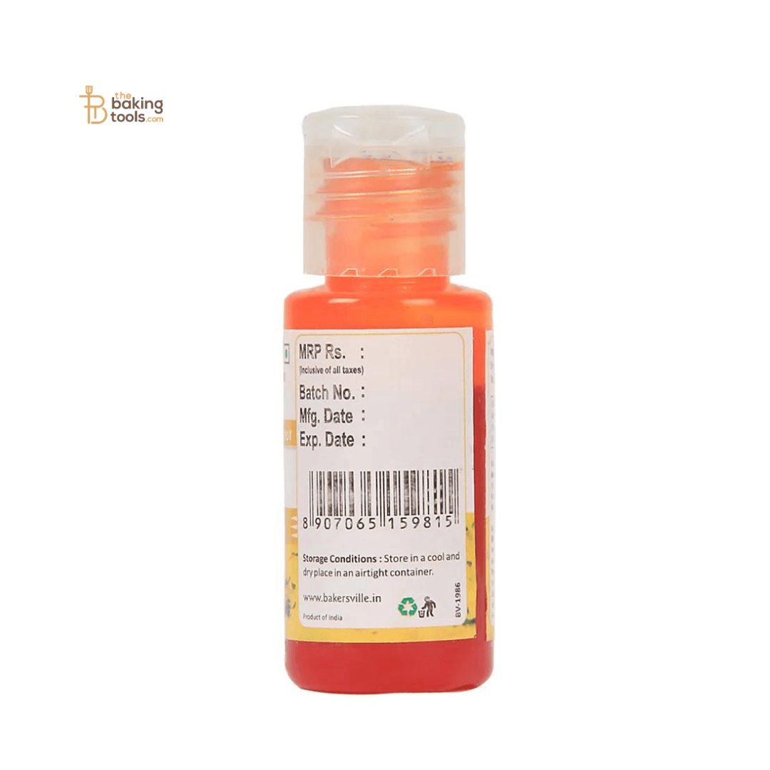 Colourmist Yellow Oil Colour With Rasmalai Flavour - 30g - thebakingtools.com