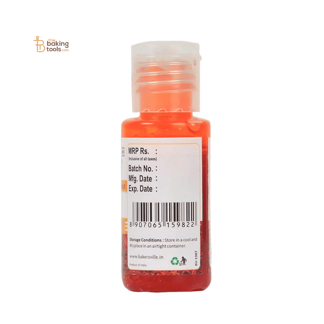 Colourmist Yellow Oil Colour With Saffron Flavour - 30g - thebakingtools.com