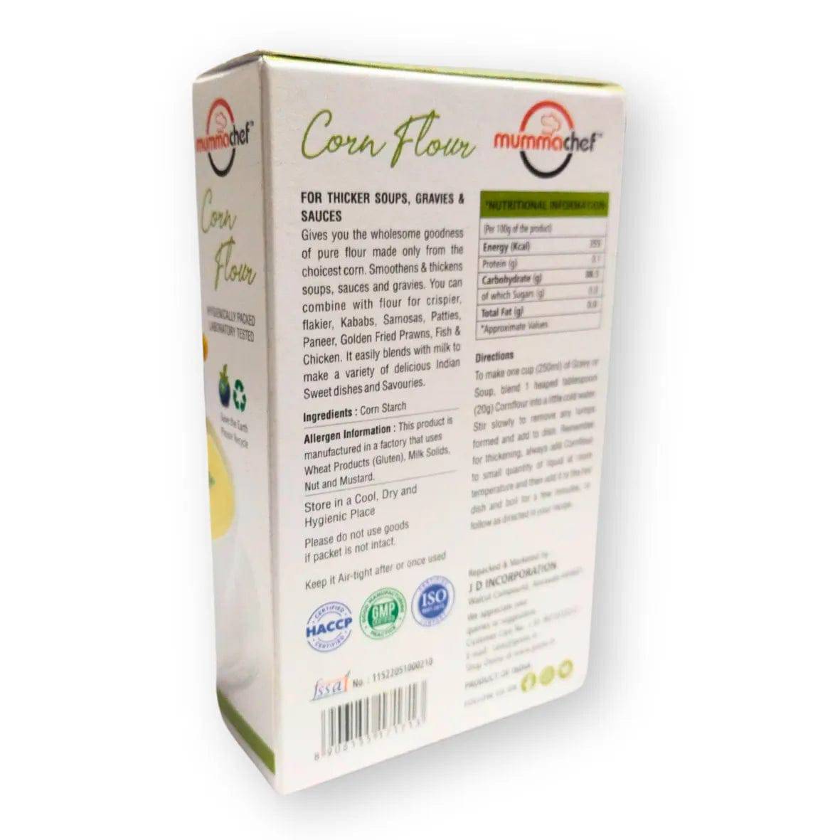 Corn Flour 100 Grams | Mummachef Corn Flour - thebakingtools.com