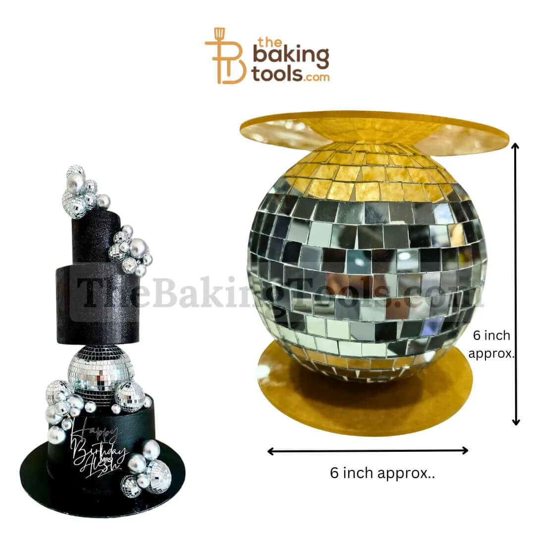 Disco Cake Spacer - 6 inches - thebakingtools.com