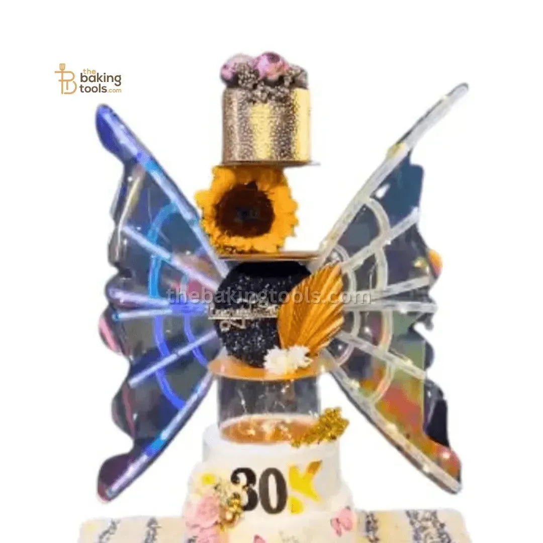 Electric Musical Kinetic Butterfly Wings For Cake Topper (DIY) - (NO COD) - thebakingtools.com