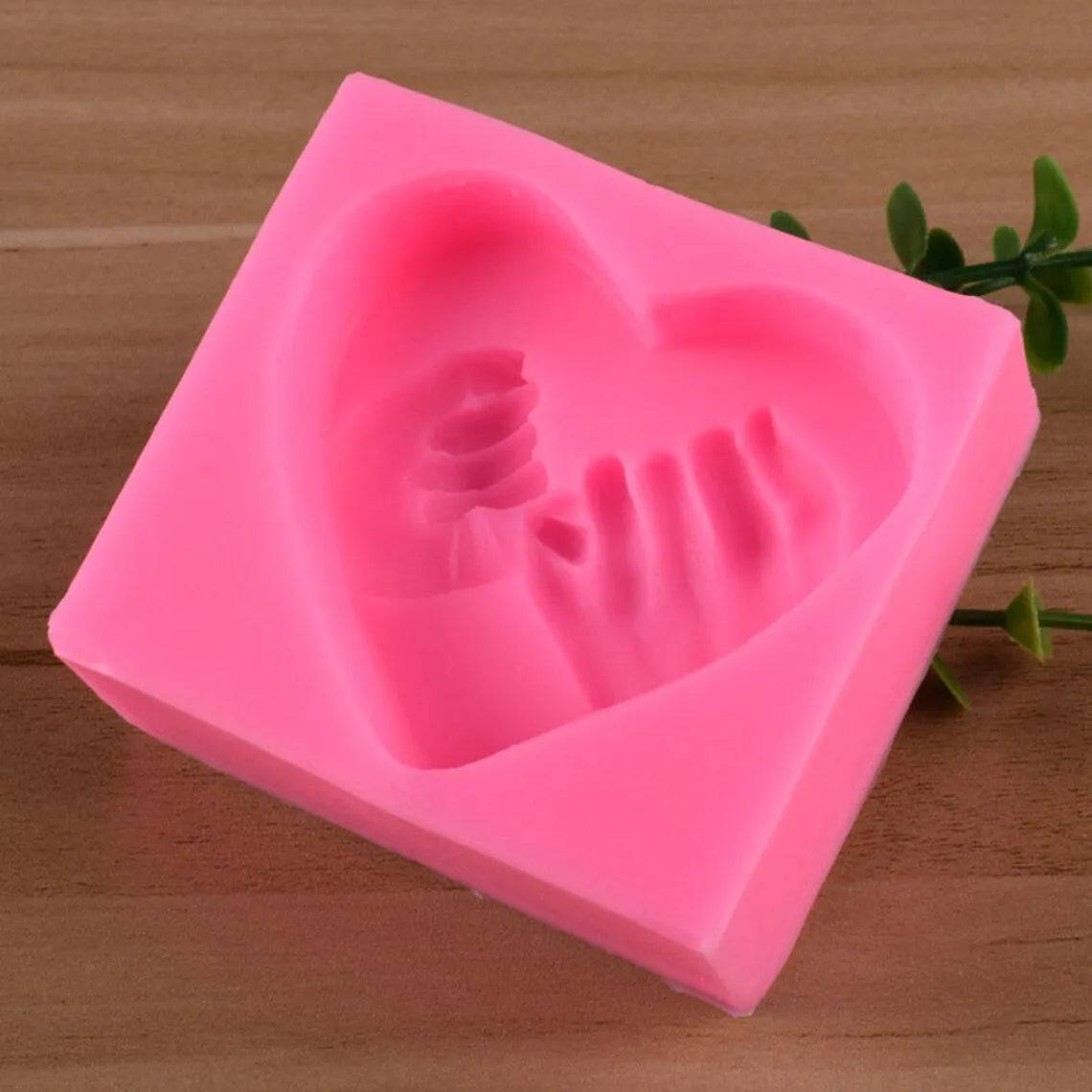 Engagement Shape - Silicone Fondant Gum Paste Mould - thebakingtools.com