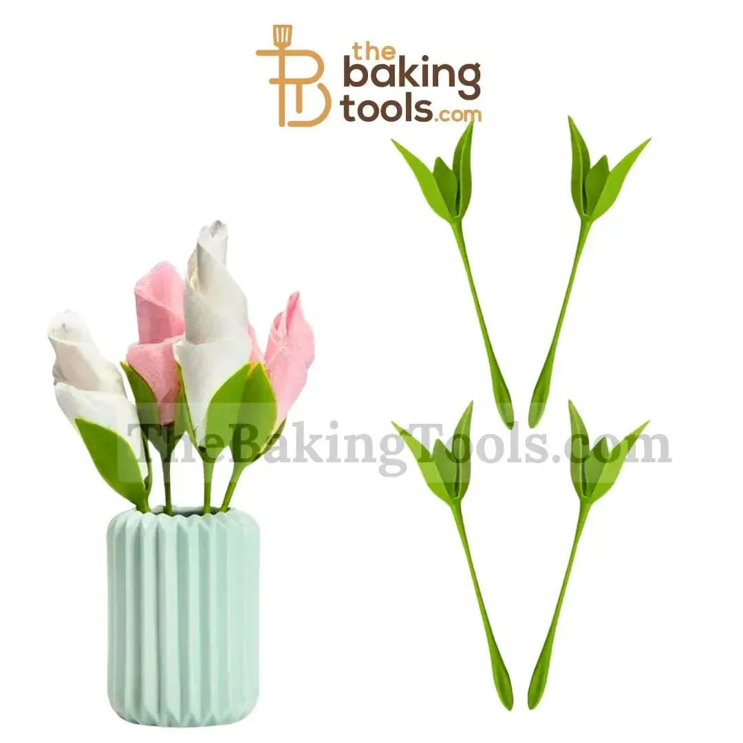 Flower Napkin Holder - Pack of 4 - thebakingtools.com