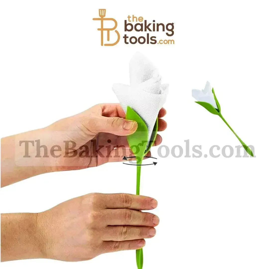Flower Napkin Holder - Pack of 4 - thebakingtools.com