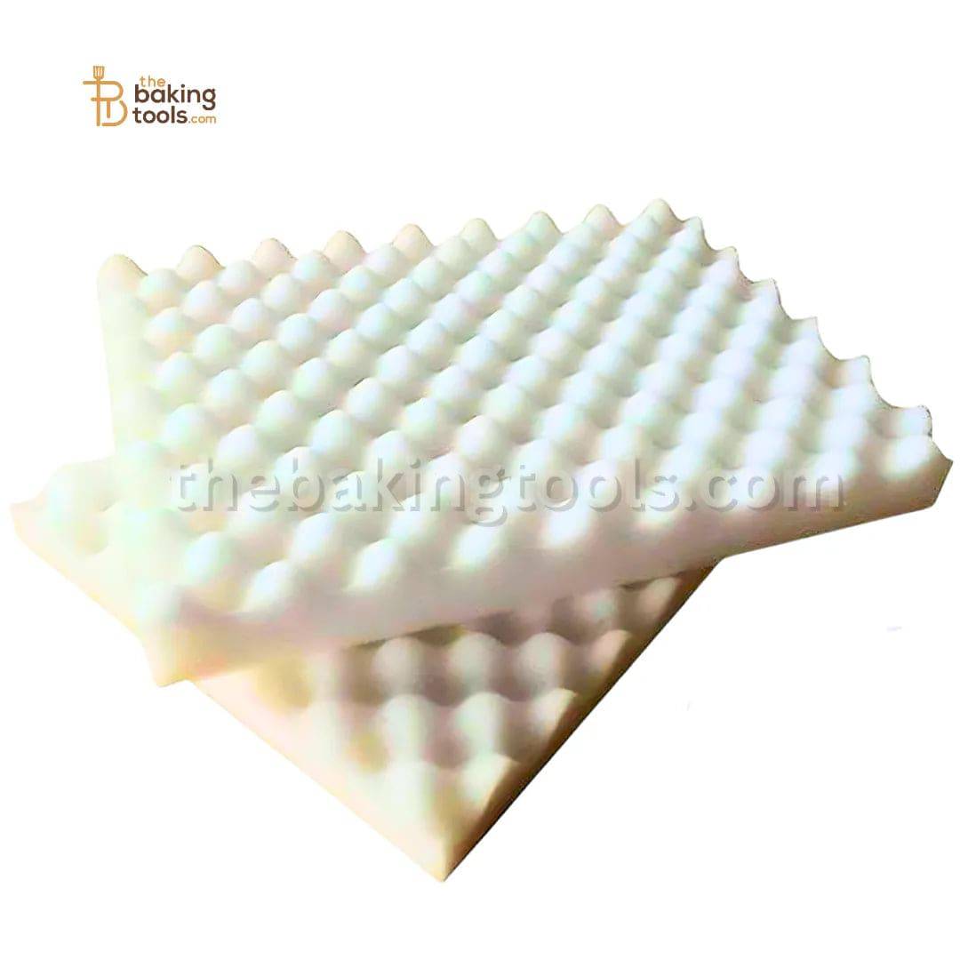 Wavy Sponge Foam Pads For Shaping & Drying Fondant Flower Petals - thebakingtools.com