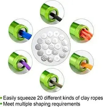 Fondant Extruder Stainless Steel Gumpaste Cake Decoration Tool Gun - thebakingtools.com