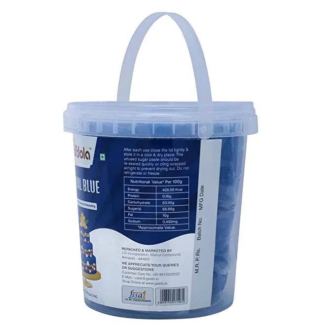 Fondola Royal Blue Sugar Paste Fondant 1kg - thebakingtools.com