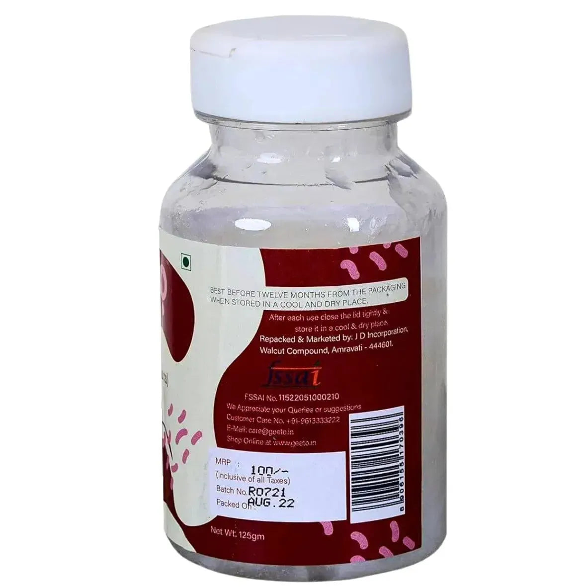 Geeto Cake Gel Sponge Baking Improver, Emulsifier and Stabilizer, 125gms - thebakingtools.com