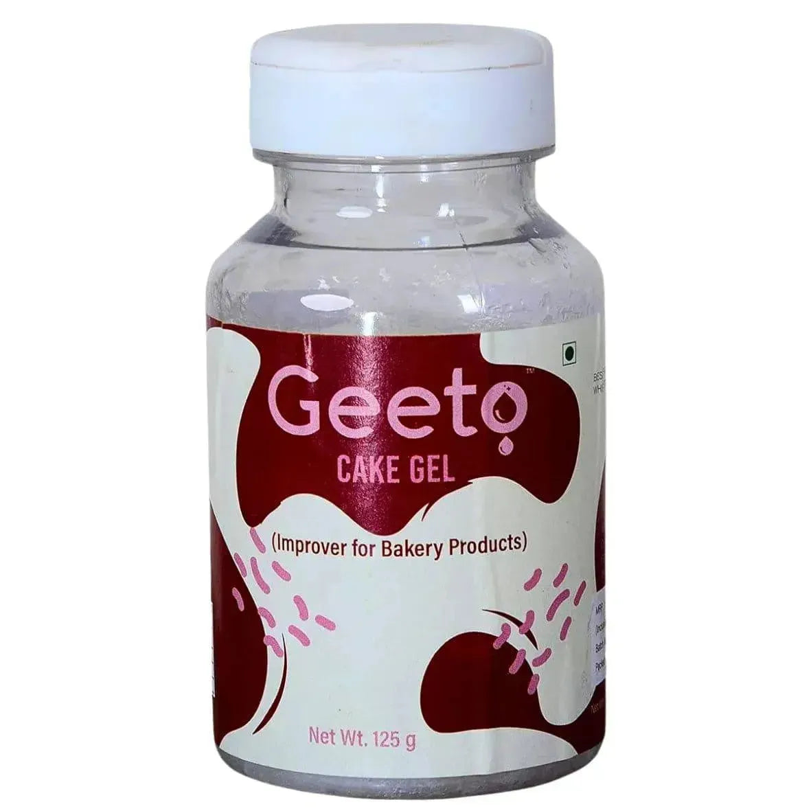 Geeto Cake Gel Sponge Baking Improver, Emulsifier and Stabilizer, 125gms - thebakingtools.com