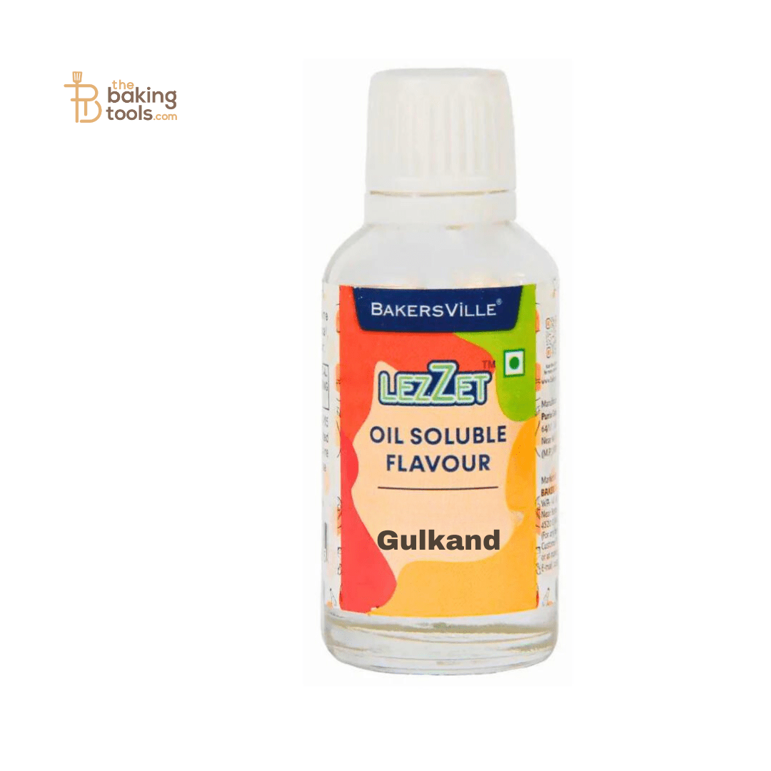 Gulkand Oil Soluble Flavour Lezzet 10 ml - thebakingtools.com