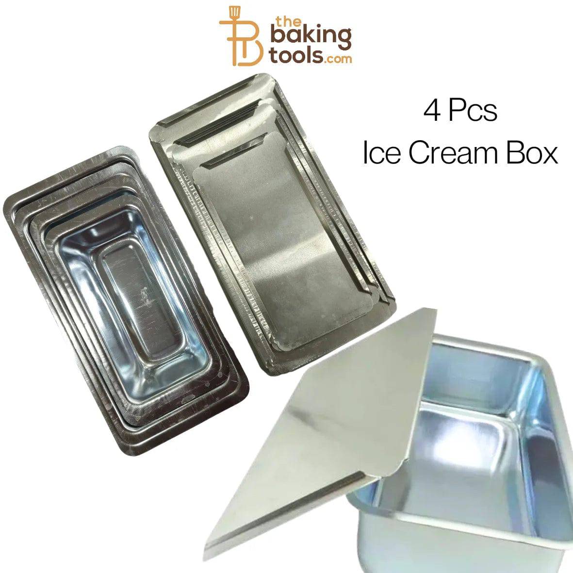 Ice Cream Mould - Set of 4 Pcs - thebakingtools.com