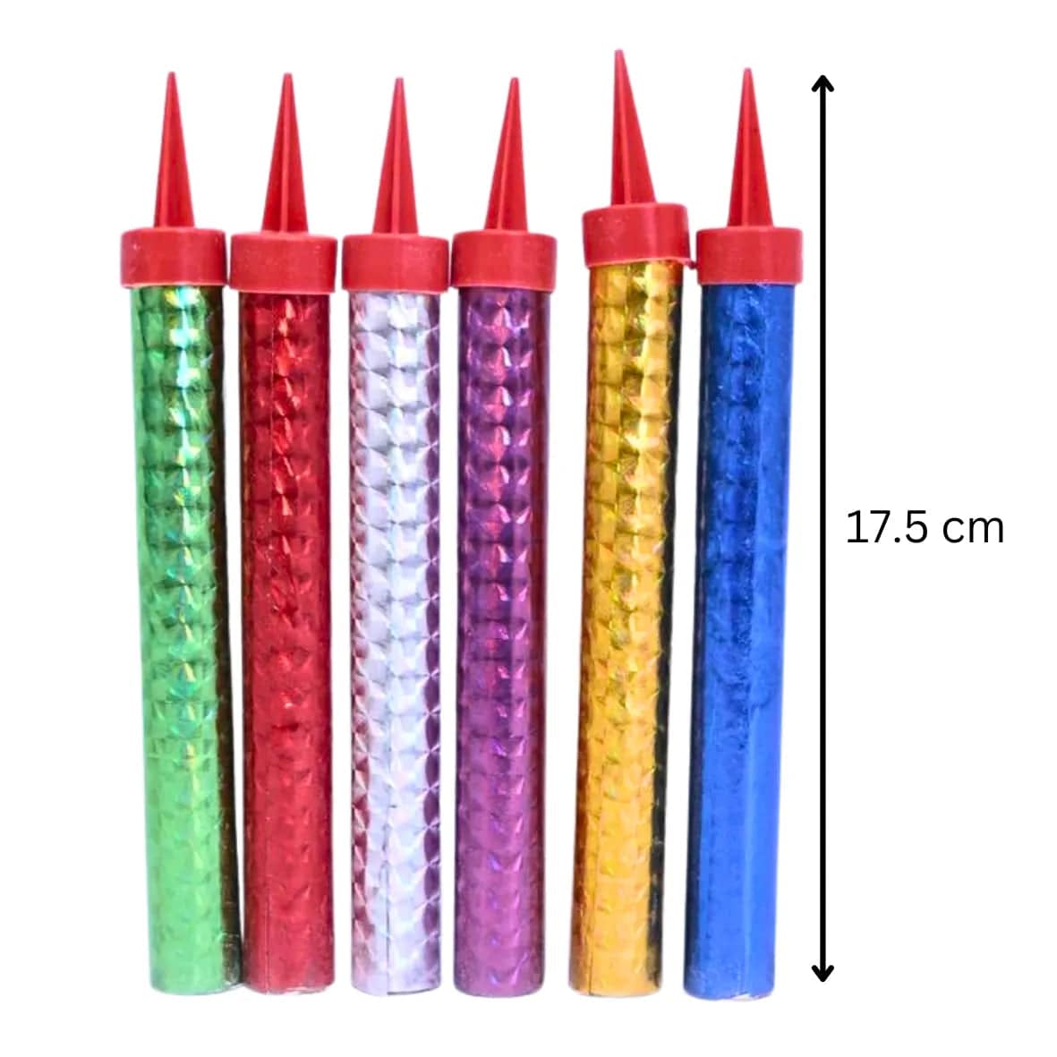 Imported Sparkle Candle Pack of 6 - thebakingtools.com