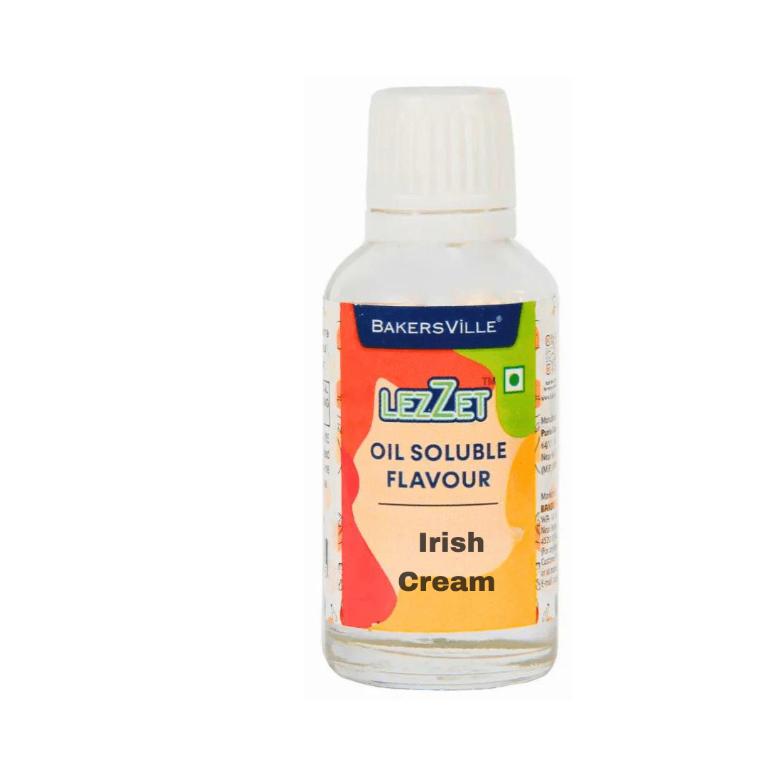 Irish Cream Oil Soluble Flavour Lezzet 10 ml - thebakingtools.com