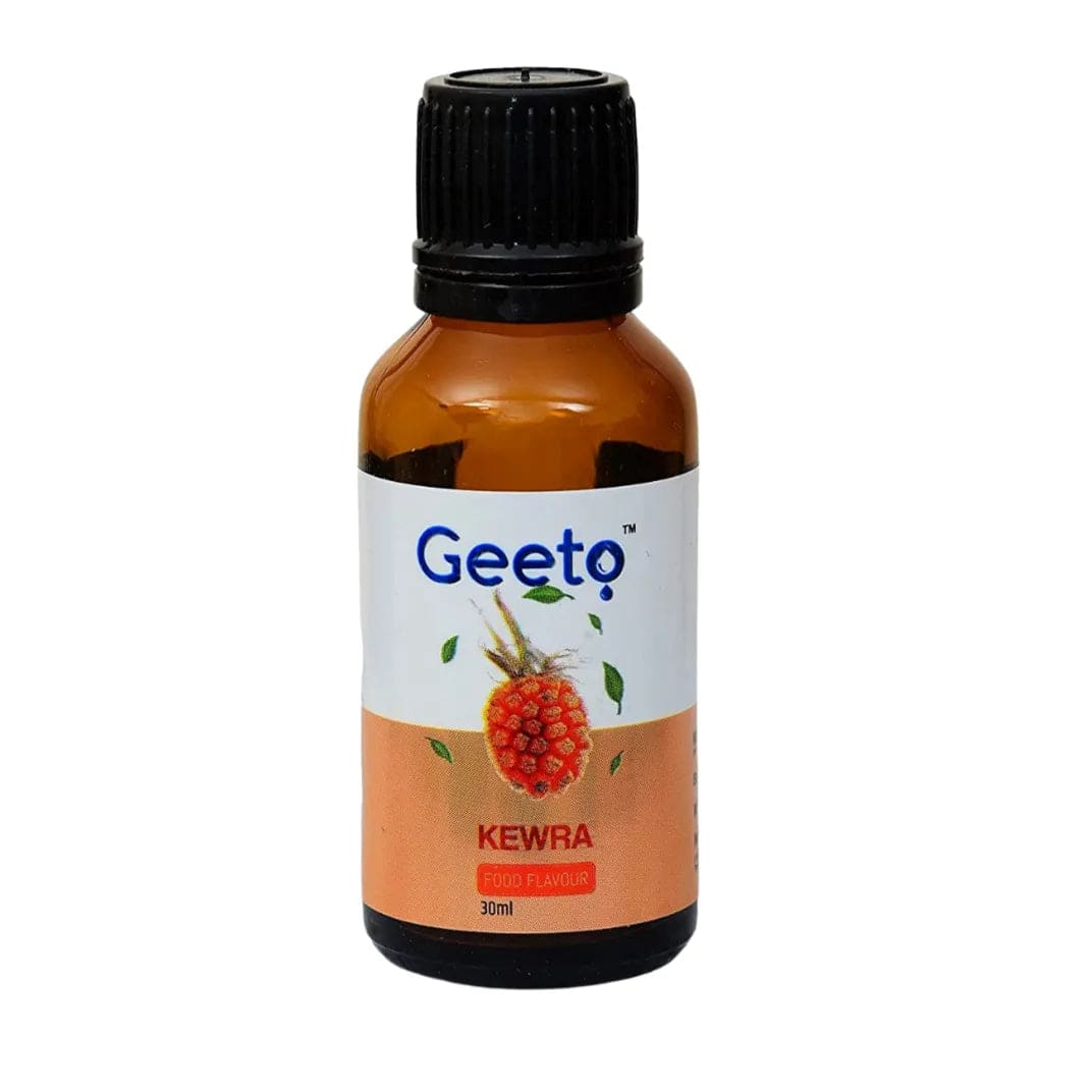 Kewra Food Flavour Essence | 30ml | Geeto Food Flavour - thebakingtools.com