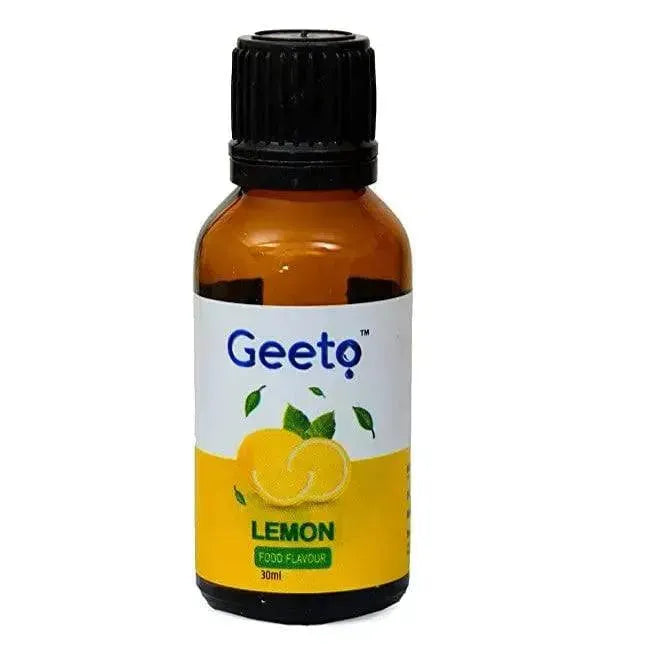 Lemon Food Flavour Essence | 30ml | Geeto Food Flavour - thebakingtools.com