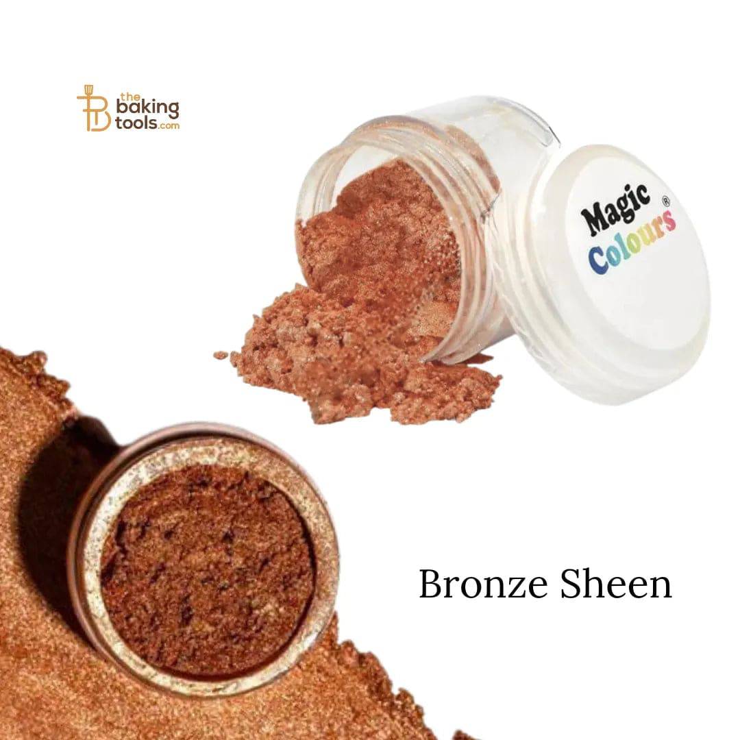 Magic Colours Edible Luster Dust - Bronze Sheen - thebakingtools.com