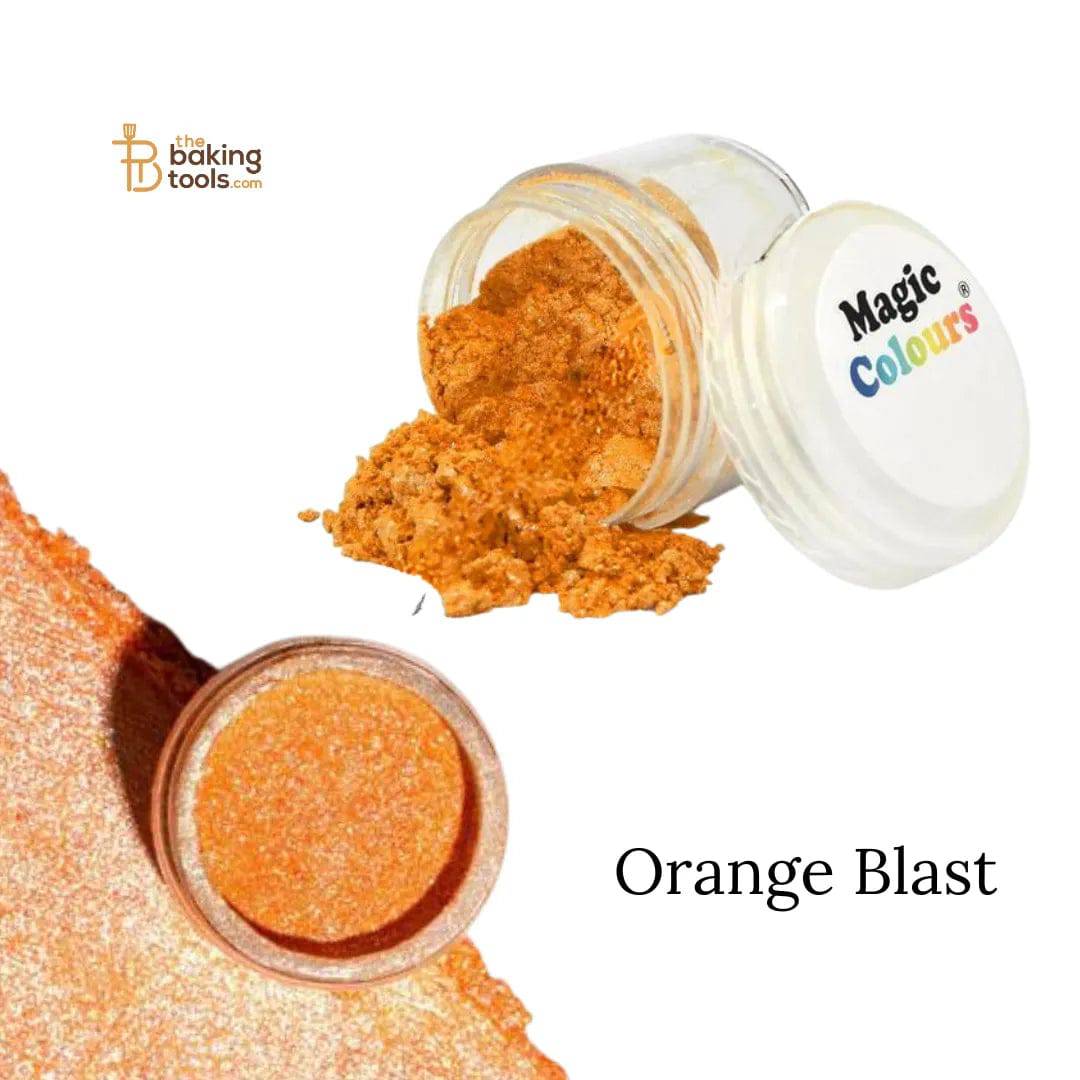 Magic Colours Edible Luster - Orange Blast 10 ml - thebakingtools.com