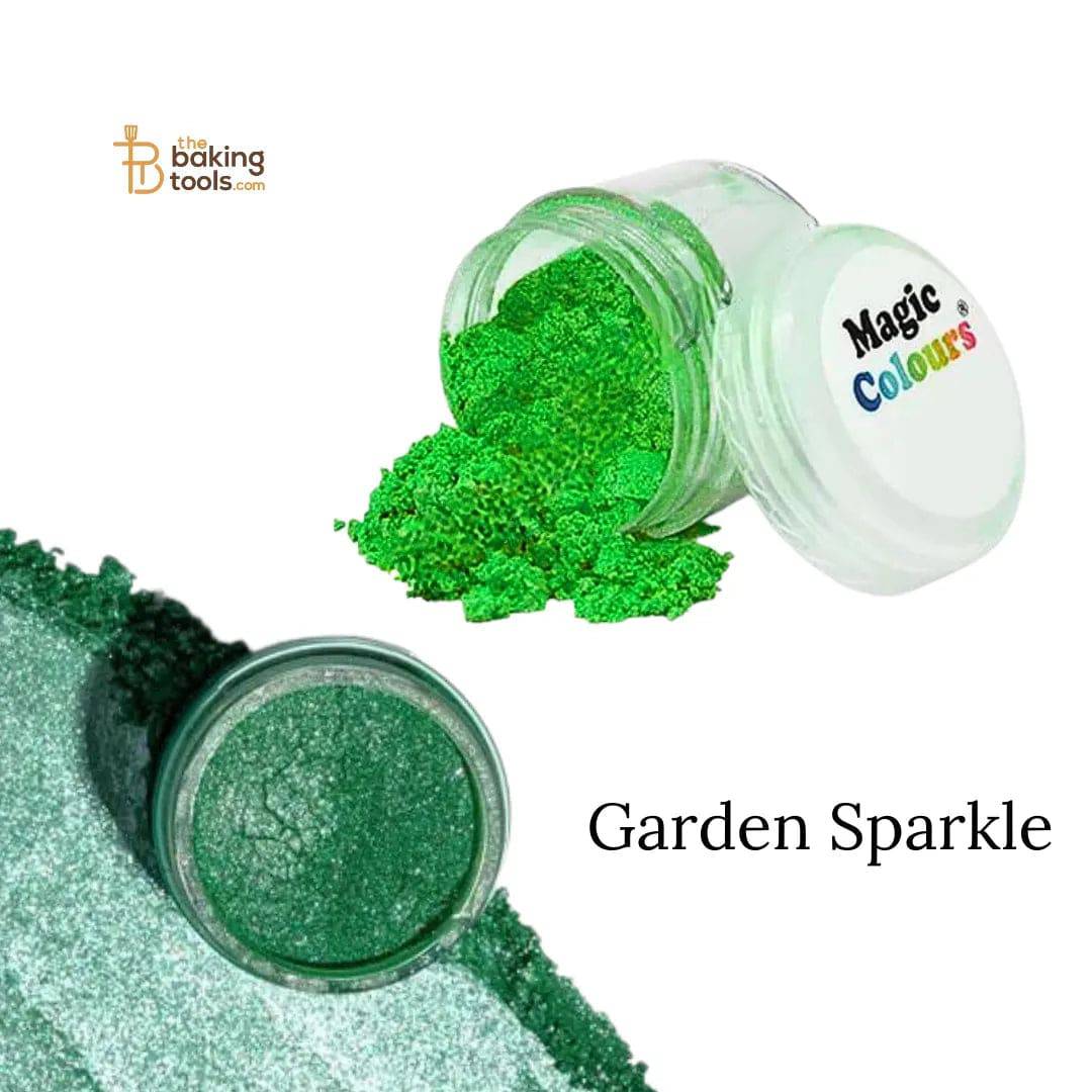 Magic Colours Edible Lustre - Garden Sparkle 10 ml - thebakingtools.com