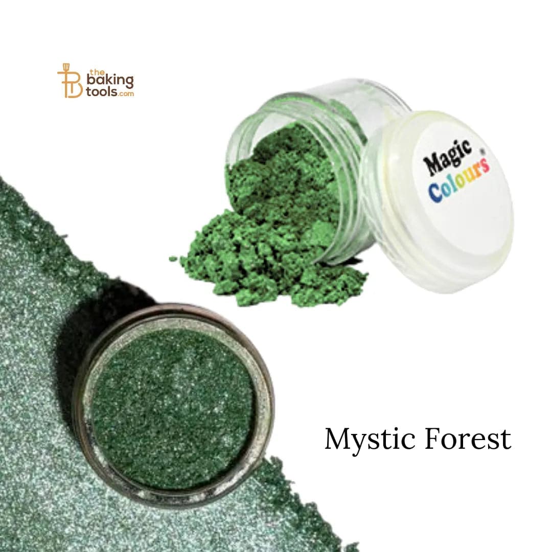 Magic Colours Edible Lustre - Mystic Forest 10 ml - thebakingtools.com